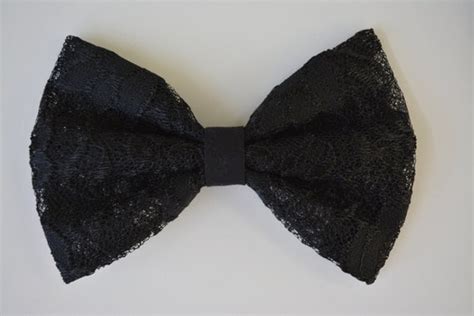 black lace hair bow hair bows for girls black bows
