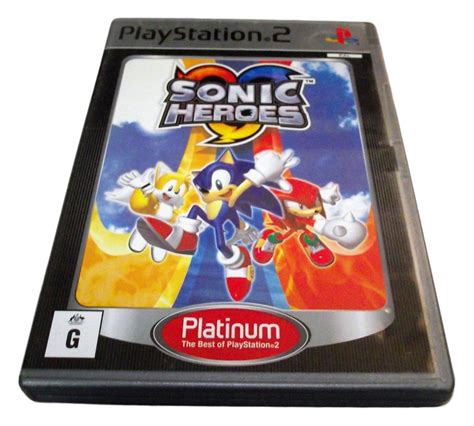 Sonic Heroes Ps2 Platinum Pal No Manual Ebay
