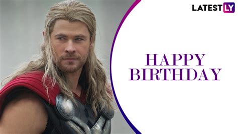 Hollywood News Chris Hemsworth Birthday Special Movie Quotes Of The Hollywood Hunk As God