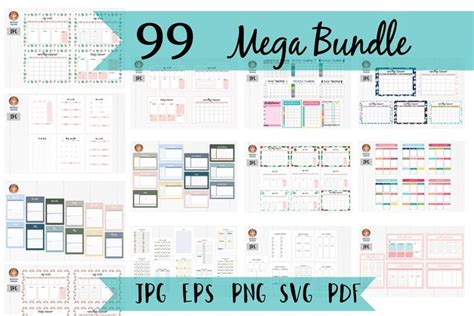 Pin On Printables Planners Trackers