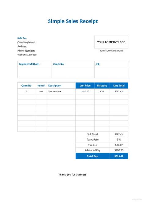 Sales Receipt Template 9 Free Pdf Word Documemts Download Free