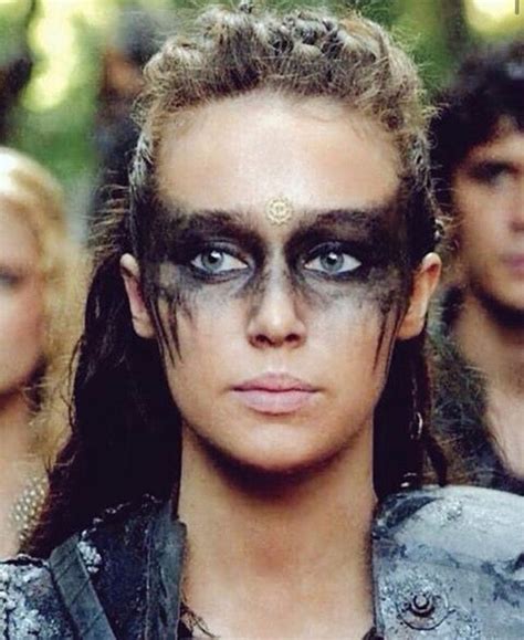 Pin By On The 100 Viking Makeup Warrior Makeup Lexa The 100