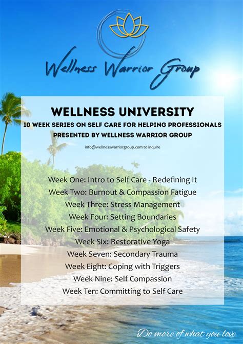 Events Wellness Warrior Group