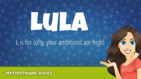 lula first name personality and popularity