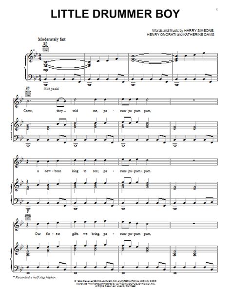 The little drummer boy carolyn miller | digital educational piano sheet music. The Little Drummer Boy | Sheet Music Direct