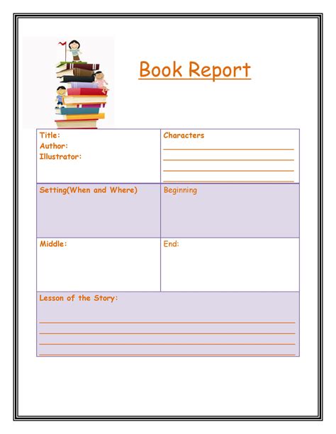 Book Report Template 9th Grade Pdf 1 Templates Example Templates