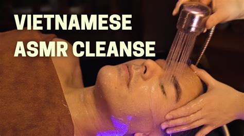 The Most Relaxing Vietnamese Facial Cleanse Asmr Yemi Beauty And Clinic Youtube