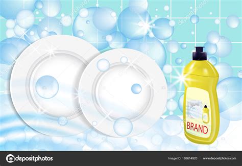 Dishwashing Liquid Products Bottle Label Design Dish Wash