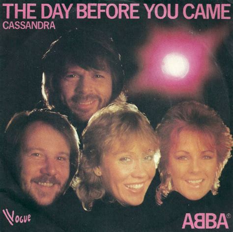 Abba The Day Before You Came Sheet Music For Piano Download Piano Easy Sku Pea At