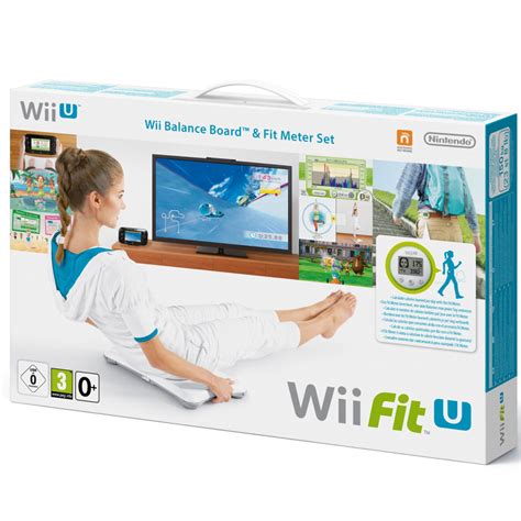 Wii Fit U Fit Balance Board Fit Meter Green Wii U Zavvi