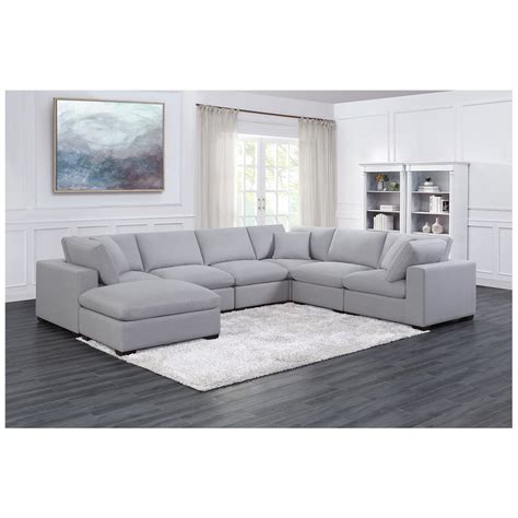 Find a great collection of fabric sectional sofas at costco. Thomasville Fabric Modular Sectional 8pc | Costco Australia
