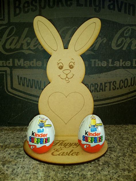 Craft Blanks Easter Rabbit Egg Holder Mdf Wooden Blank Egg Holder