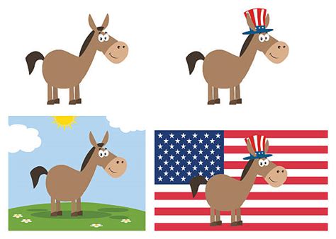 Best Clip Art Of Funny Donkey Face Illustrations Royalty Free Vector