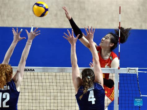 china suffers 2nd consecutive defeat in women s volleyball nations league xinhua