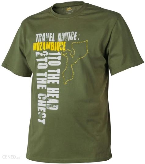 Helikon T Shirt Travel Advice Mozambique Us Green Tstamco29 H Ceny