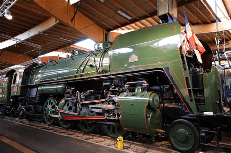 The French Steam Locomotive Mikado 141r 1187 From 1945 All Pyrenees