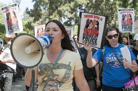 UCLA students arrested at police brutality protest - Daily Bruin