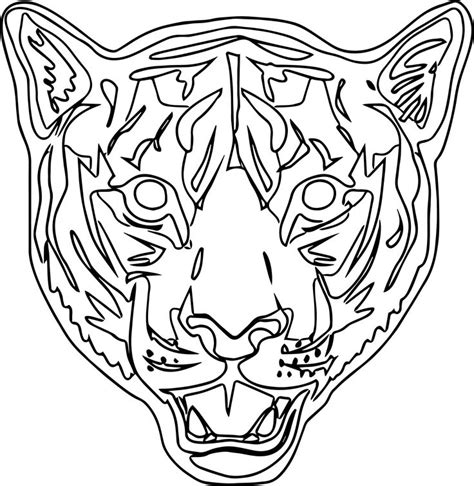 Discover (and save!) your own pins on pinterest awesome New Tiger Mask Coloring Page (With images) | Tiger ...