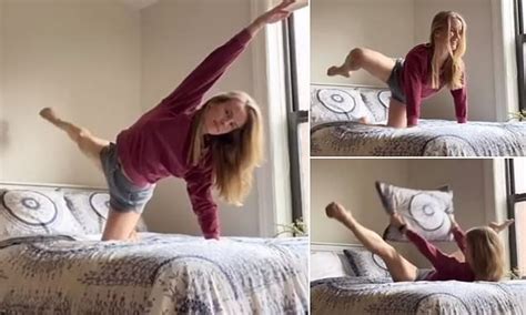 Fitness Trainer Emily Diers Shares A Bed Workout Routine For Quarantine