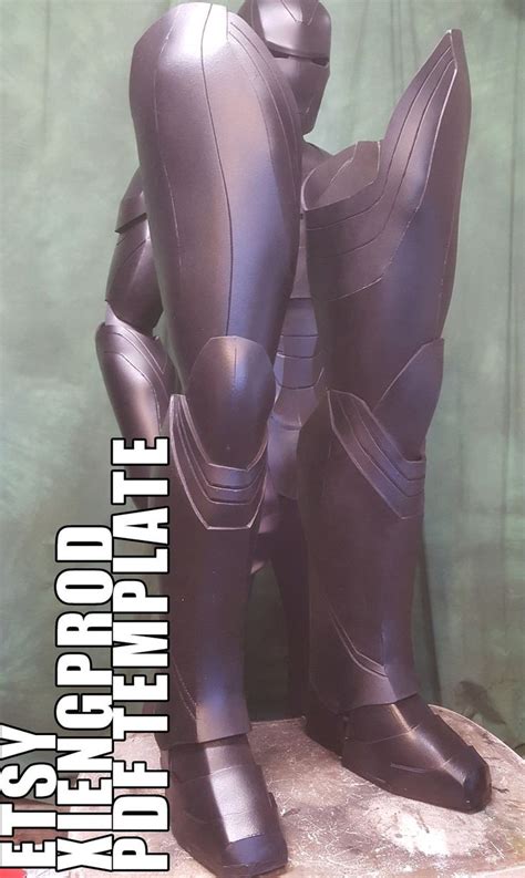 Iroman Mk Foam Templates Etsy Iron Man Foam Armor Suit Of Armor