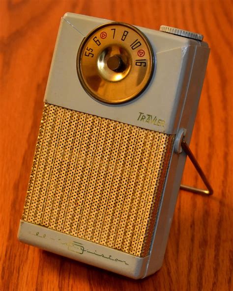 Vintage Trav Ler Power Mite Transistor Radio Model Tr 283 B Tr 280b