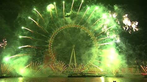 London New Years Fireworks 2015 Bbc Youtube