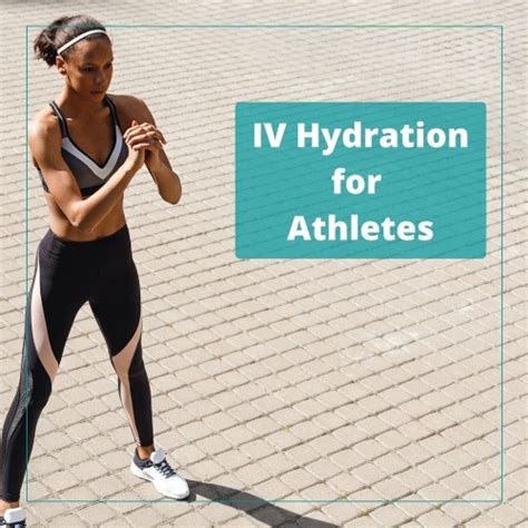 Iv Hydration For Athletes