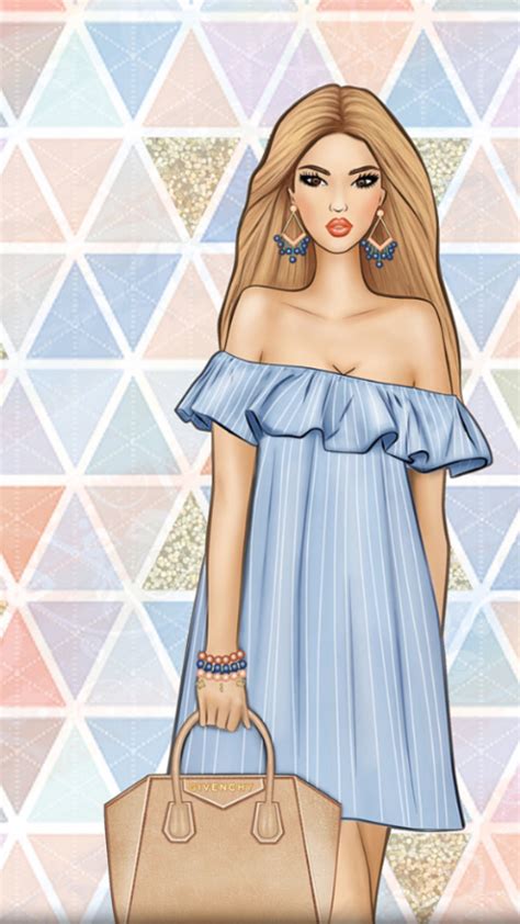Iphone Wall Tjn Glitterwallpaper Fashion Sketches Dresses Fashion