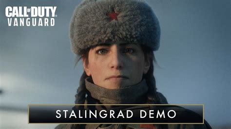 Call Of Duty Vanguard Stalingrad Demo Im Gameplay Video