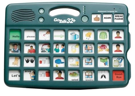 Gotalk 32 Communication Device To Use If A Tablet Is Not Available