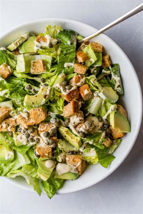 Vegan Caesar Salad Creamy Delicious Platings Pairings