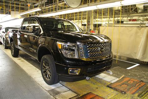 All New Nissan Titan Xd Full Size Pickup Production Begins