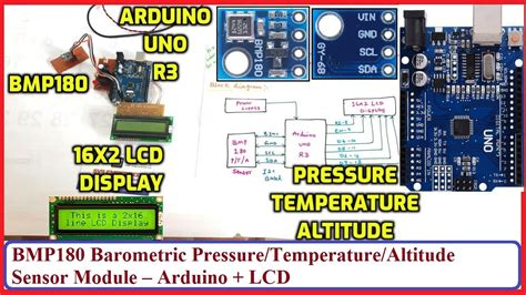 Bmp180 Barometric Pressuretemperaturealtitude Sensor Module Arduino