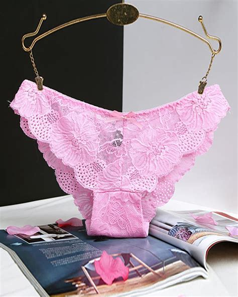 Bowknot Design Crochet Lace Panties Xmadstore