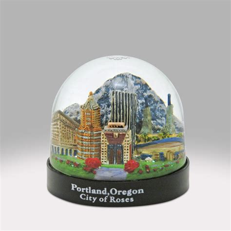 Check Out The Deal On Portland Oregon City Of Roses Snow Globe At