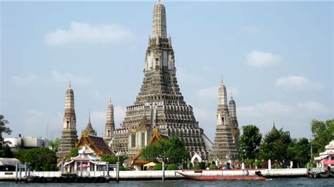 Thailand Bangkok Wat Arun Temple Of Dawn Youtube