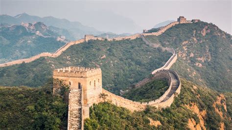 Glimpse A Rare Aerial View Of The Great Wall Of China