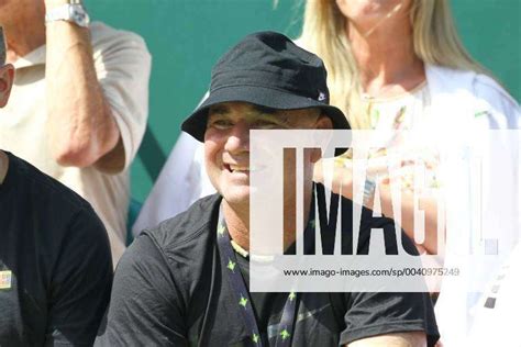 American Retired Professional Tennis Player Andre Agassi Attends The