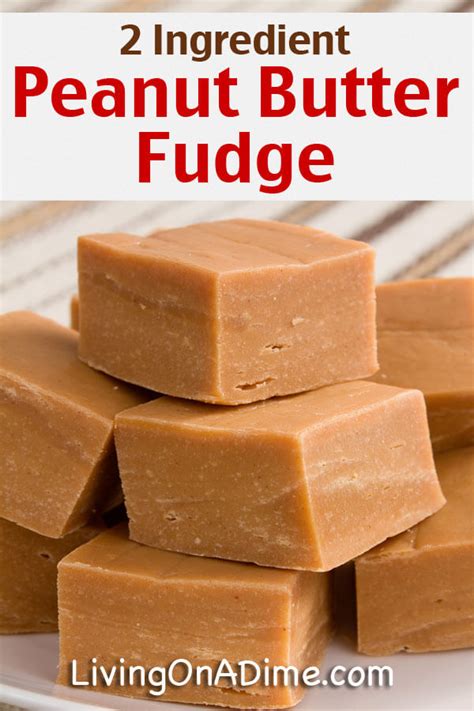 Super Simple 2 Ingredient Recipes Recipe Fudge Recipes Easy Peanut
