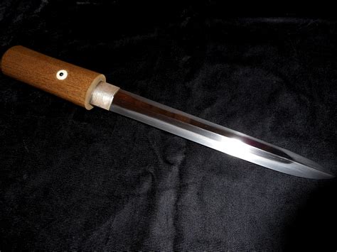 Rare Folded Over Signature Japanese Samurai Tanto Sword Oldantique