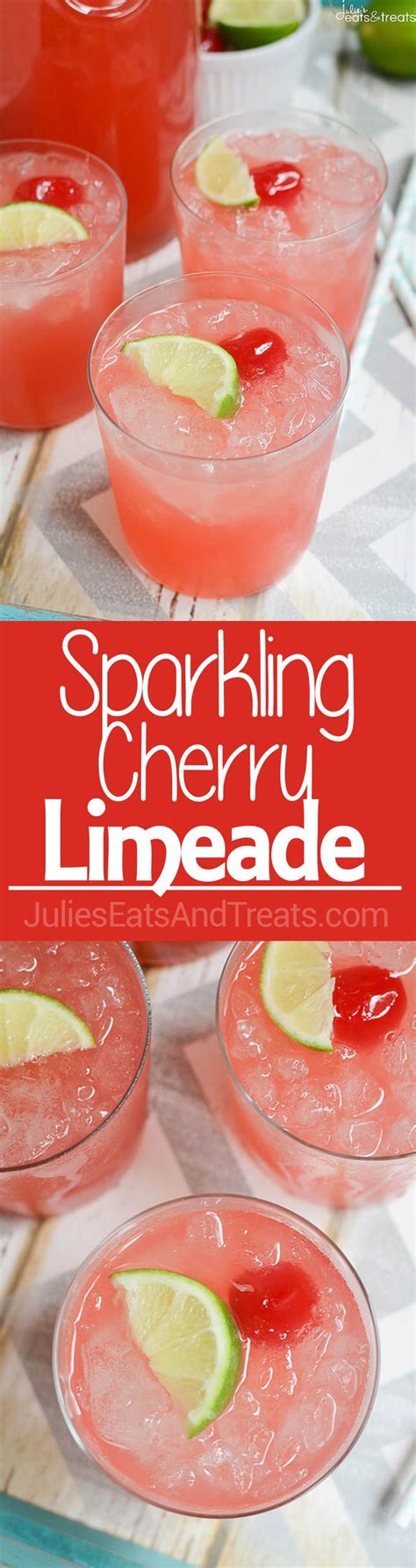 Sparkling Cherry Limeade Limeade Recipe Cherry Limeade Recipe