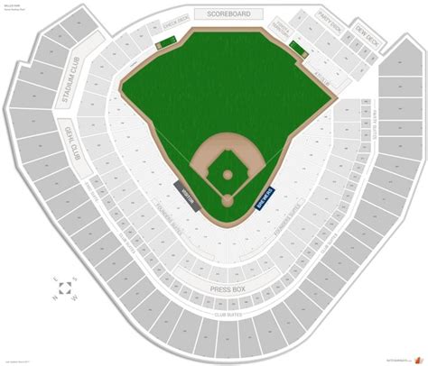 Miller Park Seating Chart With Seat Numbers