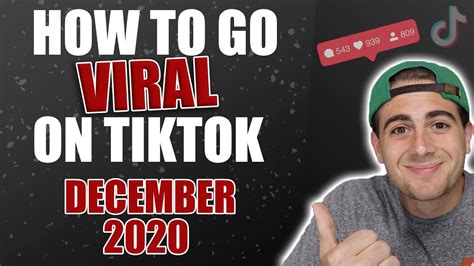 How To Go Viral On Tiktok In December 2020 Latest Algorithm Update Youtube