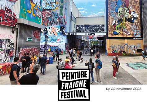 Street art à Lyon Peinture Fraîche Festival trouve son public dans un