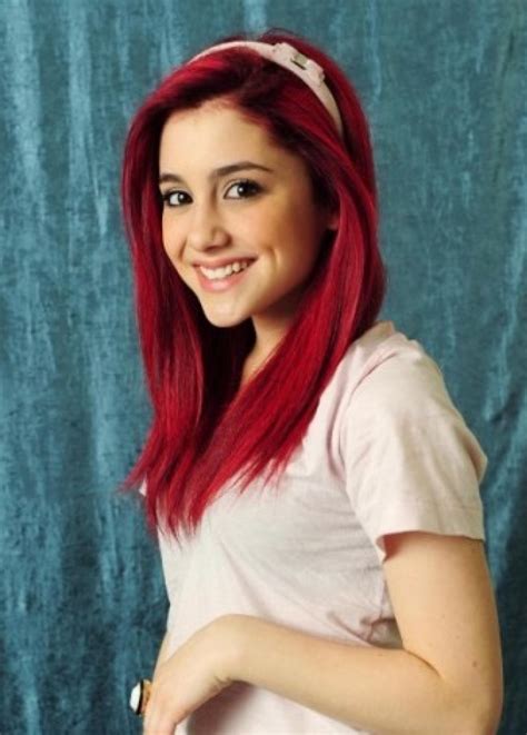Ariena Grande Look Me Ariana Grande Red Hair