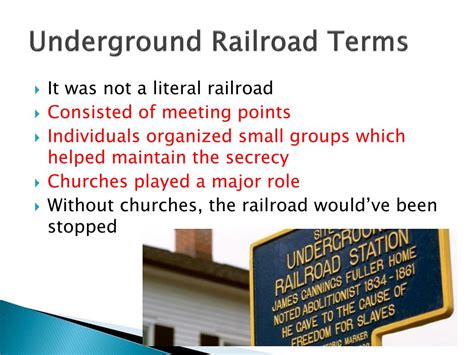 Ppt The Underground Railroad Powerpoint Presentation Free Download