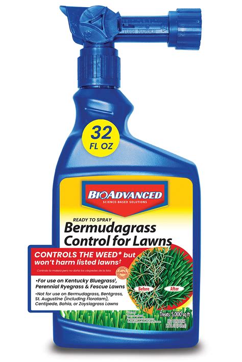 Bioadvanced 704100b Bermuda Grass Weed Killer Bermudagrass Control For