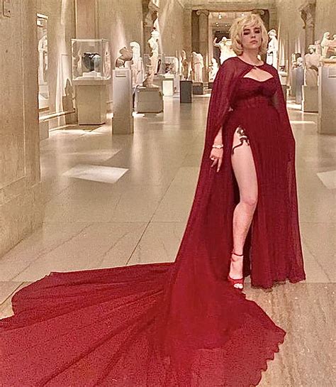 Billie Eilish Gave Us A Peek At Her Leg Tattoo In Her Second Elegant Met Gala Dress Artofit