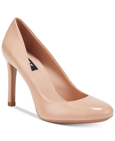 Dkny Womens Laci Pump Round Toe Classic Pumps Nude Size 60 G16v Ebay