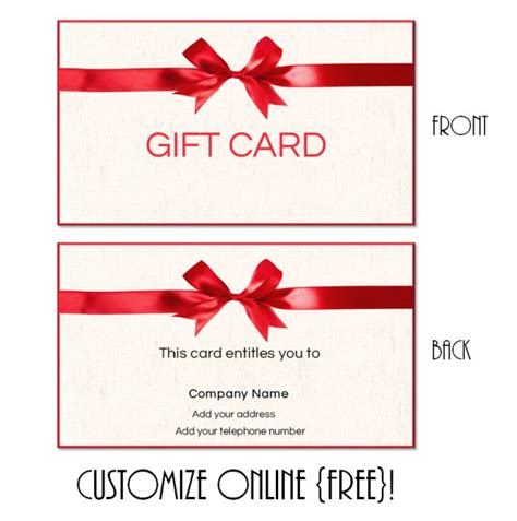 Find deals on products in gift cards store on amazon. FREE Gift Card Template | Create Gift Cards Online